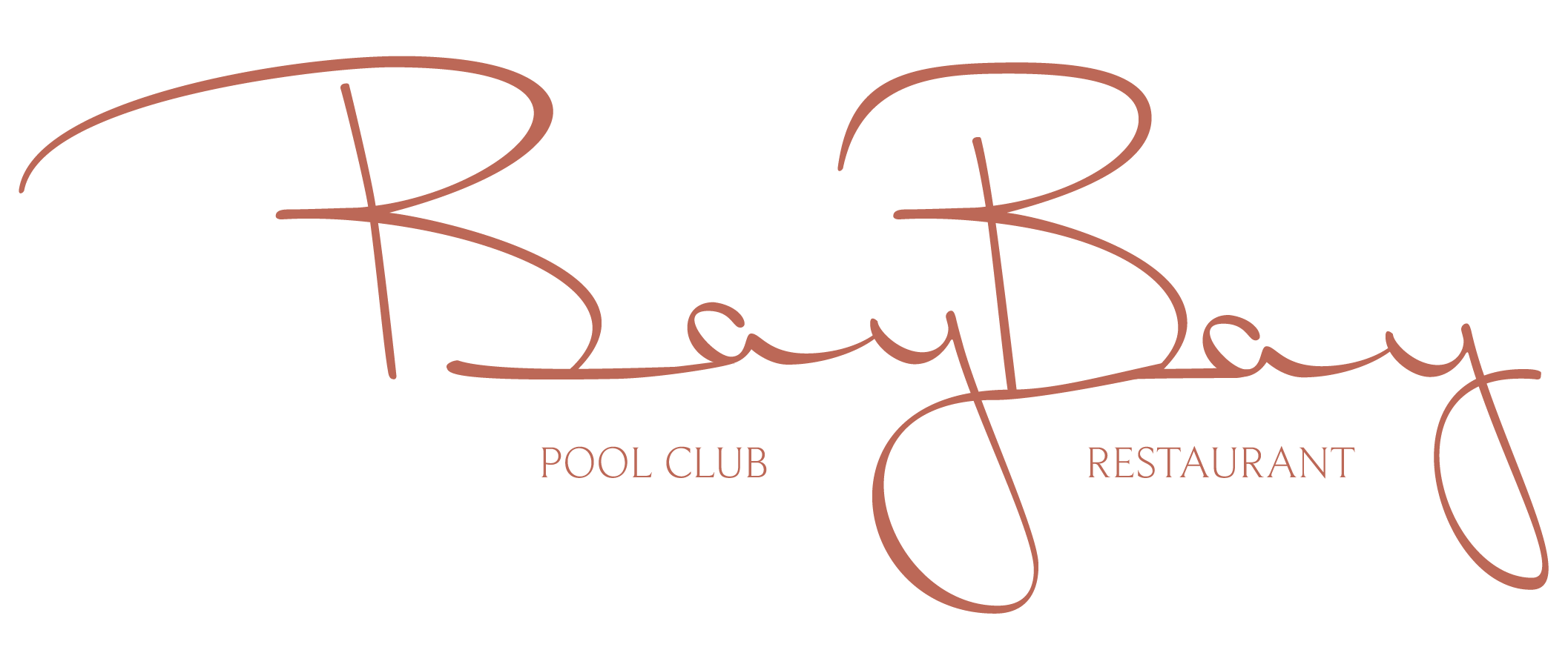 Bay Bay Pool Club Restaurant logotyp